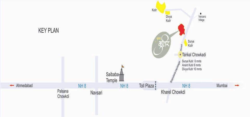 Anant  Kutir Location Map