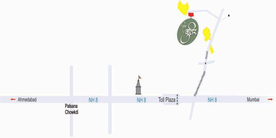 Divine Villa Location Map