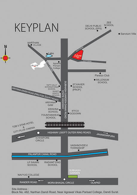 Extreme Location Map