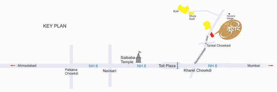 Surya Kutir Location Map